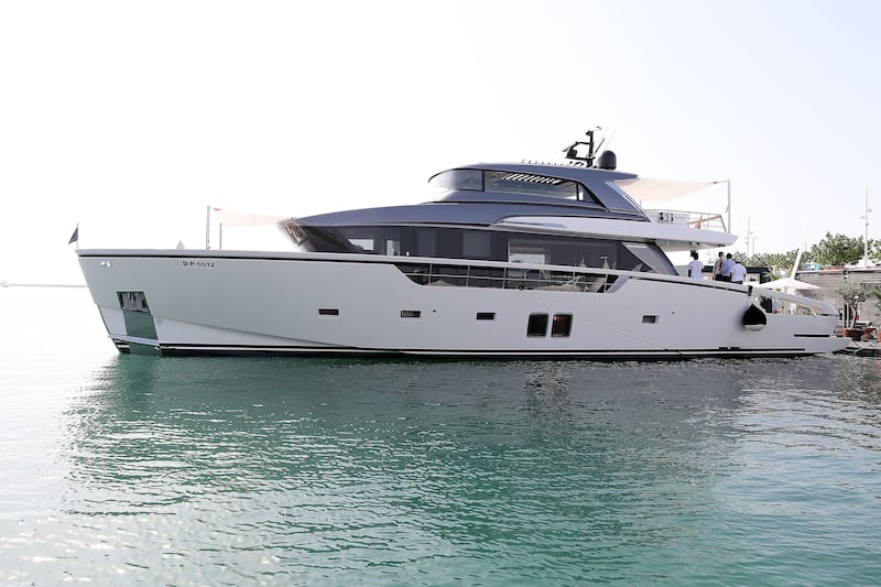 The SX88 can accommodate up to eight guests and her three engines give her a top speed of 23 knots