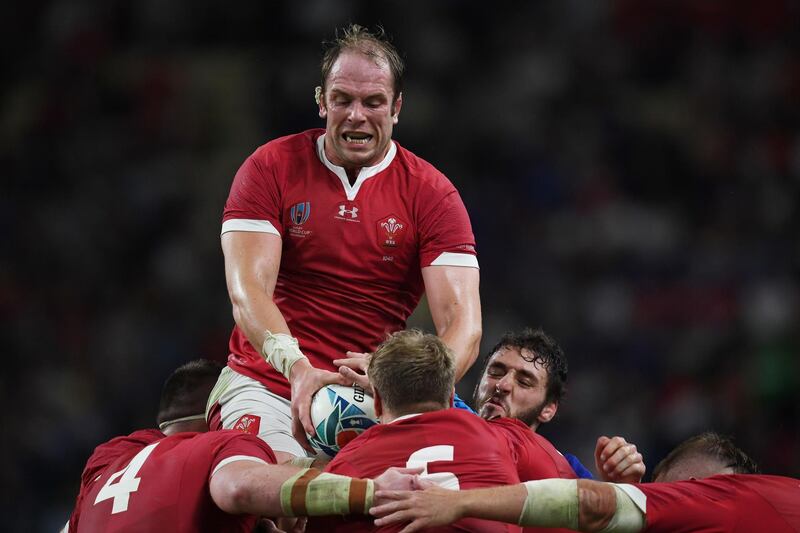 4. Alun Wyn Jones (Wales). Wales were short of their best in beating 14-man France, but their captain never lets his standards drop. Wales missed 18 tackles in the first half. Jones made all 15 of his in the match. AFP