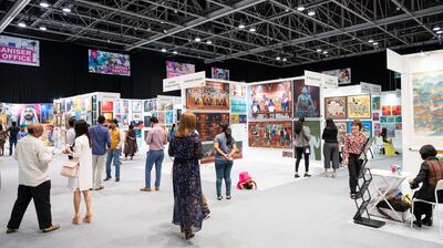 World Art Dubai 2022 takes place from March 16 to 19 at the Dubai World Trade Centre. Photo: World Art Dubai