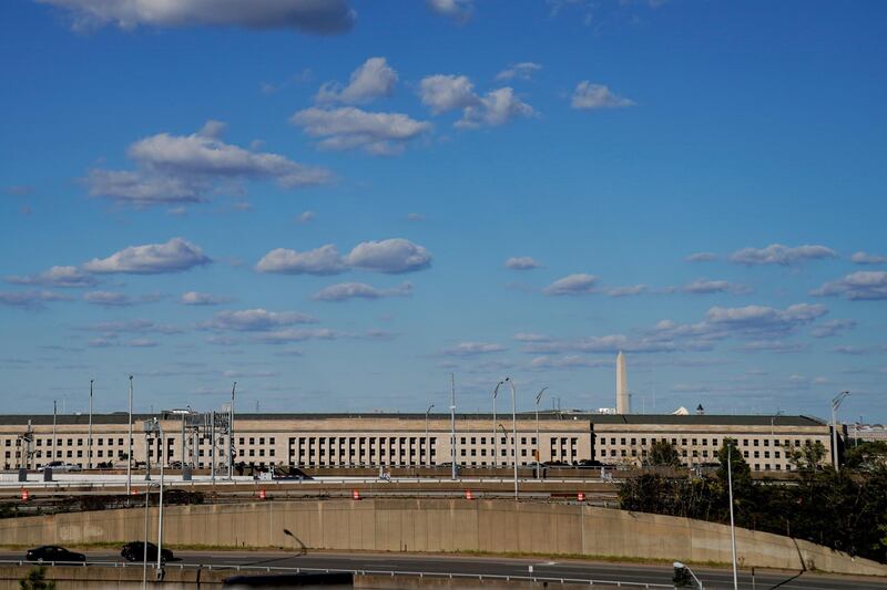 FILE PHOTO: The Pentagon building is seen in Arlington, Virginia, U.S. October 8, 2020. REUTERS/Erin Scott/File Photo