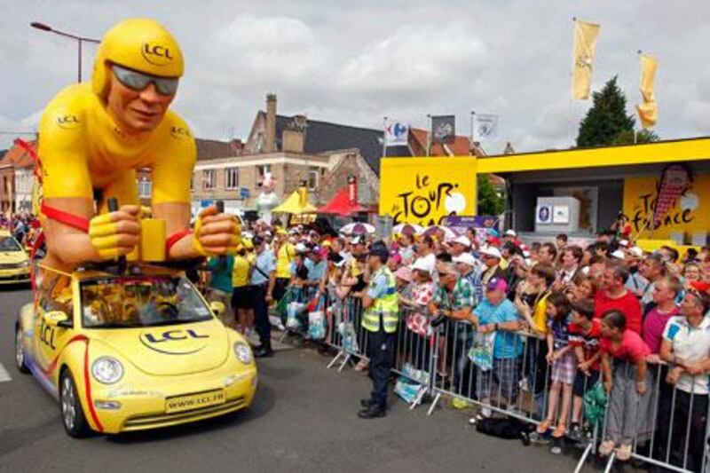 The 100th edition of the Tour de France starts on Saturday. Stephane Mahe / Reuters