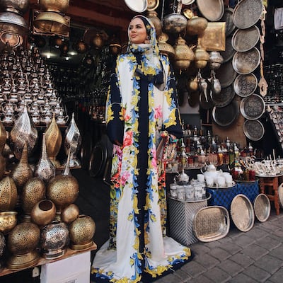 Afghani-Dutch fashion blogger Ruba Zai stars in a Dolce & Gabbana social media campaign.