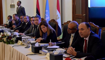 UN special adviser on Libya Stephanie Williams launches consultations on the elections, in March.  Photo: UNSMIL