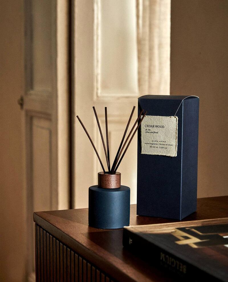 Cedar Wood reed diffuser 100ml, Dh149, Zara Home