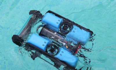 ReefRover is a submersible drone that scans marine environments. Courtesy Kyler Meehan