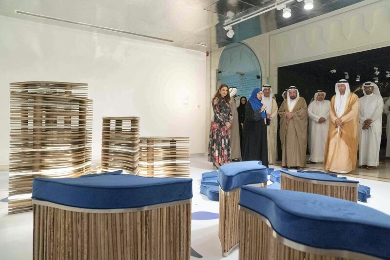 Dr. Sheikh Sultan bin Muhammad Al Qasimi, Supreme Council Member and Ruler of Sharjah, today inaugurated the 22nd edition of Sharjah Islamic Arts Festival, under the theme, ‘Prospect’ organised by the Cultural Affairs Department at the Sharjah Department of Culture, at the Sharjah Art Museum. WAM