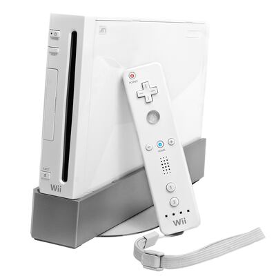 The Wii console by Nintendo featured the Wiimote, or nunchuck as it was called. Photo: Wikipedia