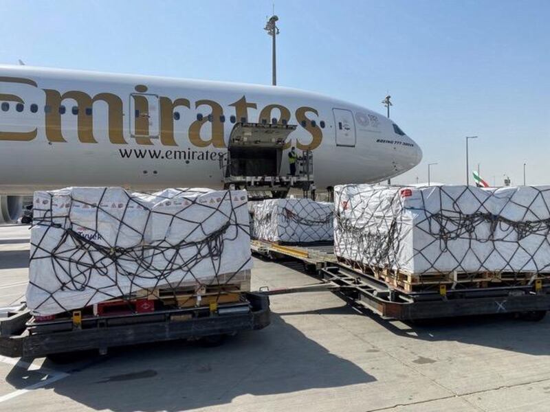 More than 50 tonnes of cholera kits have been sent from the UAE to Bangladesh to help 20,000 patients.