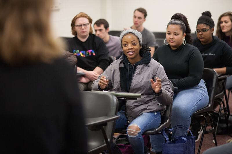 Students participate in the Connect Programme. Photo: Soliya