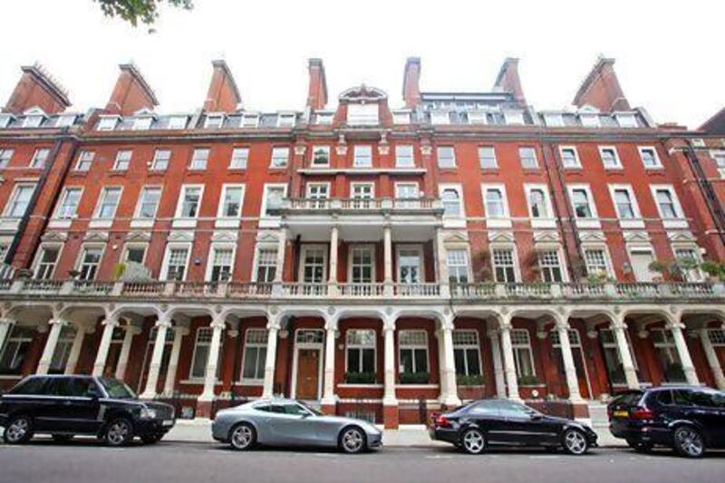 Luxury residential properties such as these in Knightsbridge, London should be taxed, says Labour, to raise money from the wealthy. Chris Ratcliffe / Bloomberg News