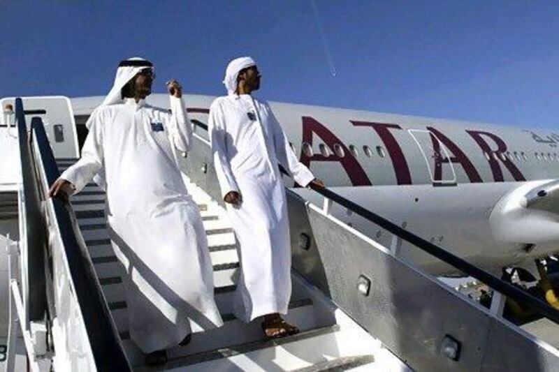 Qatar Airways is the first major Gulf carrier to join a global airline alliance. Kamran Jebreili / AP Photo