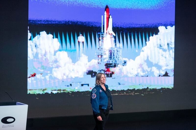Former Nasa astronaut Susan Kilrain recalled her stellar career during the event. 

