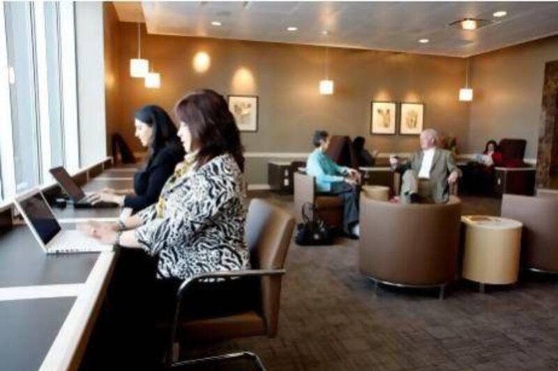 American Airlines recently announced that passengers with a Klout score of 55 or more will gain access to its network of premium lounges all around the world. PRNewsFoto / American Airlines