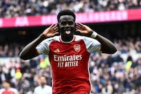 Arsenal hold on for nervy North London derby win over Tottenham Hotspur