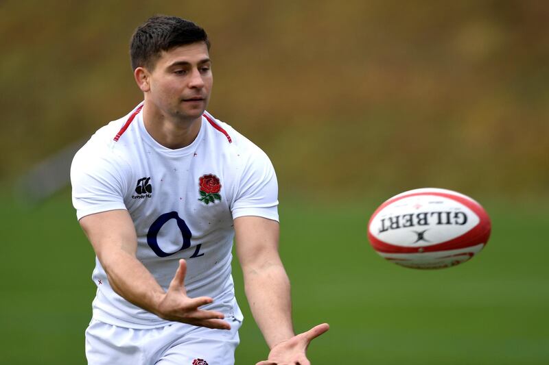 Rugby Union - Six Nations Championship - England Training - Pennyhill Park Hotel, Bagshot, Britain - February 22, 2019   England's Ben Youngs during training   Action Images via Reuters/Tony O'Brien