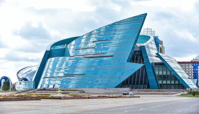 The Central Concert Hall in Astana. Nick Walton