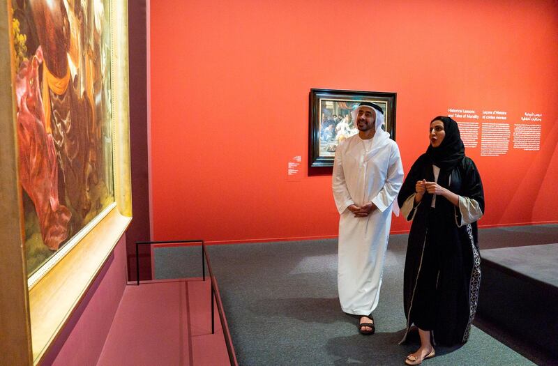 ABU DHABI, 2nd May, 2019 (WAM) -- H.H. Sheikh Abdullah bin Zayed Al Nahyan, Minister of Foreign Affairs and International Cooperation, has visited the Louvre Abu Dhabi. Wam