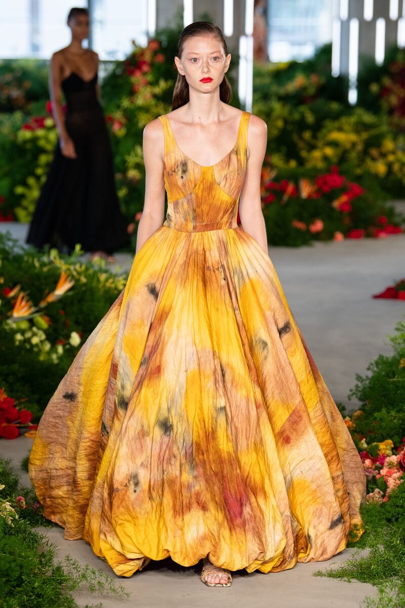 A beautiful hand-dyed gown from Jason Wu. Photo: Jason Wu