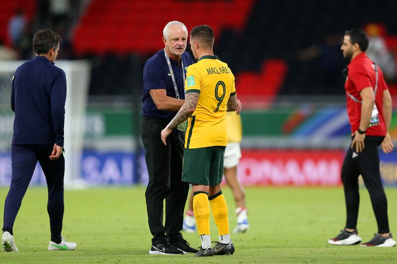 SUBS: Jamie Maclaren (Goodwin 72’) – NA. Introduced with just under 20 minutes to go, and twice found himself dangerously placed, only to be denied by Al Attas then Eisa. Getty