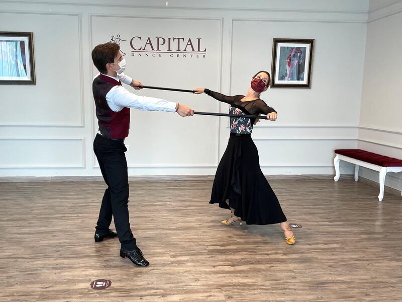 Capital Dance Centre in Abu Dhabi started socially-distant dance lessons in 2020. All pictures are courtesy Capital Dance Centre