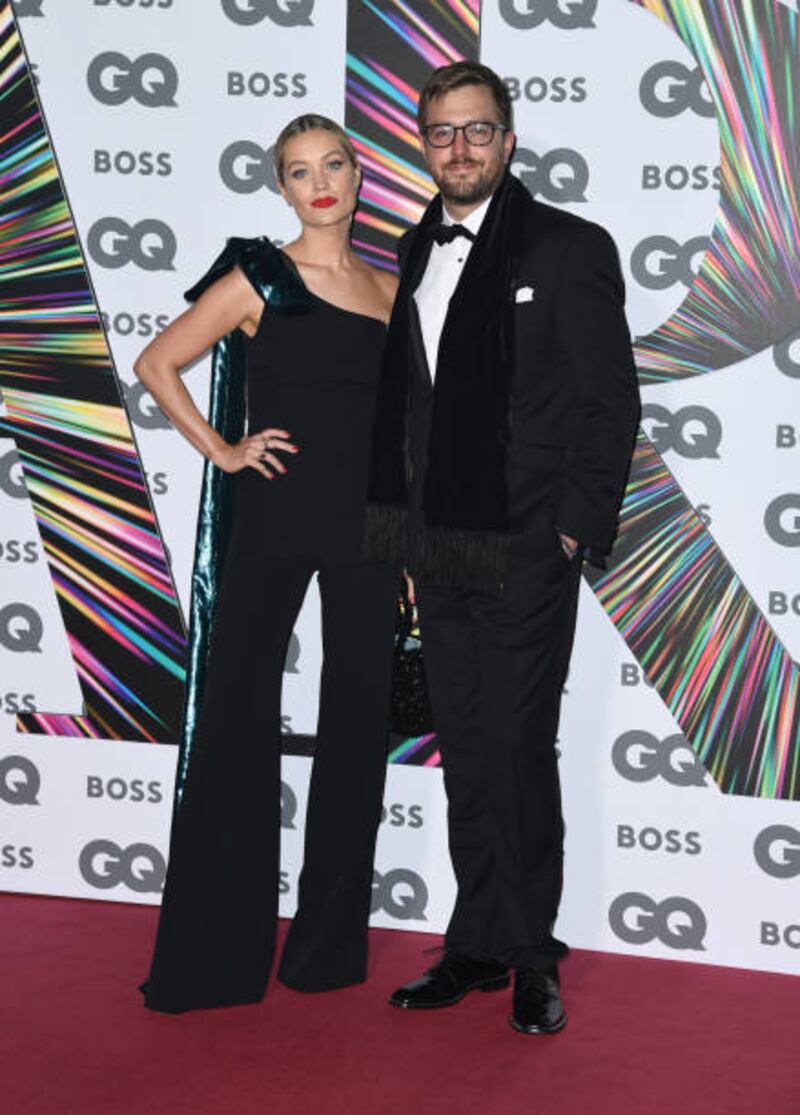 Laura Whitmore and Iain Stirling attend the GQ Men of the Year Awards at the Tate Modern on September 1, 2021 in London, England. Getty Images