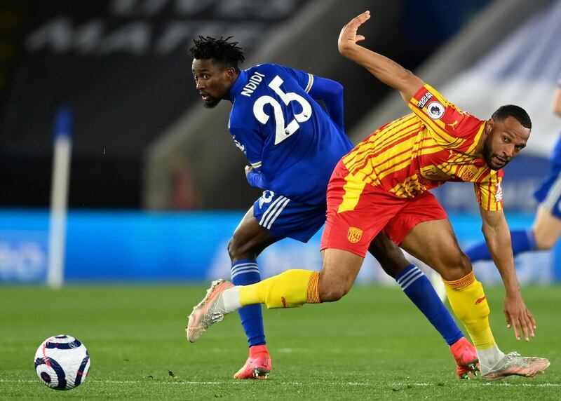 Wilfred Ndidi - 7, Remained hungry to win the ball back the entire game and looked solid at the base of Leicester’s midfield. AP