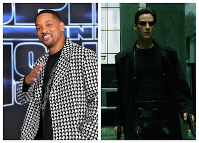 Actor Will Smith has admitted he is glad he passed on the role of Neo in 'The Matrix', saying: 'I would have messed it up.' AFP, Courtesy Warner Bros