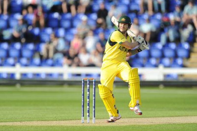 Shane Watson's century proved to be a rescue-act for Australia. Matthew Horwood / Getty Images