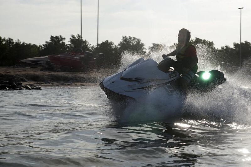 A reader says jet skis put dolphins and humans at risk. (Christopher Pike / The National)