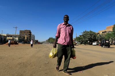 The Jarif West district of Sudan's capital, Khartoum. January 3, 2022. AFP