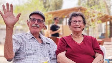 Oded Lifshitz, 84, and his wife Yocheved, 85, were taken hostage from Kibbutz Nir Oz on October 7. Photo: supplied