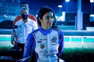 Saudi female racing driver Reema Al Juffali. Image supplied