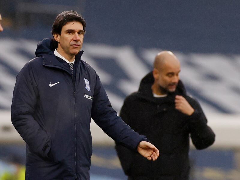 Birmingham City manager Aitor Karanka. Reuters