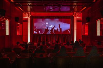 The open cinema theatre can accommodate up to 72 people and will screen free films to the public. Photo: Cinema Akil