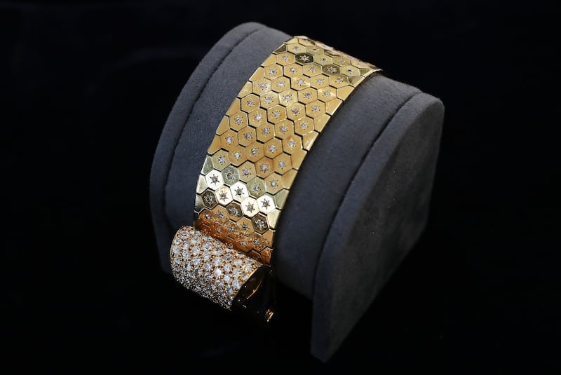 A rare gold Ludo bracelet by Van Cleef & Arpels.