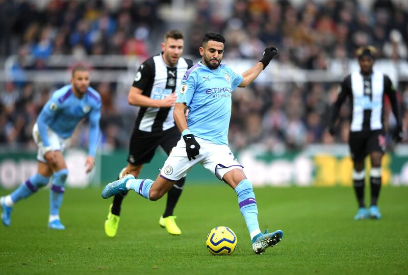 10) Riyad Mahrez (Manchester City). Getty Images