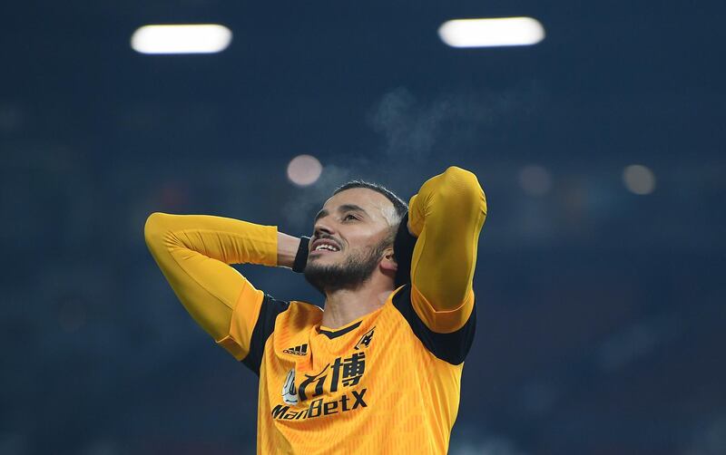 Romain Saiss, 8 – Wolves’ man of the match, he threw his body in front of everything in an excellent display, but he was helpless as Rashford’s strike cruelly cannoned in off the defender, who had also caused problems at the other end with a looping header that dipped on to the bar. AP