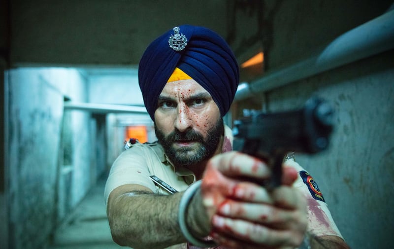 Saif Ali Khan in season one of Sacred Games. Courtesy Netflix