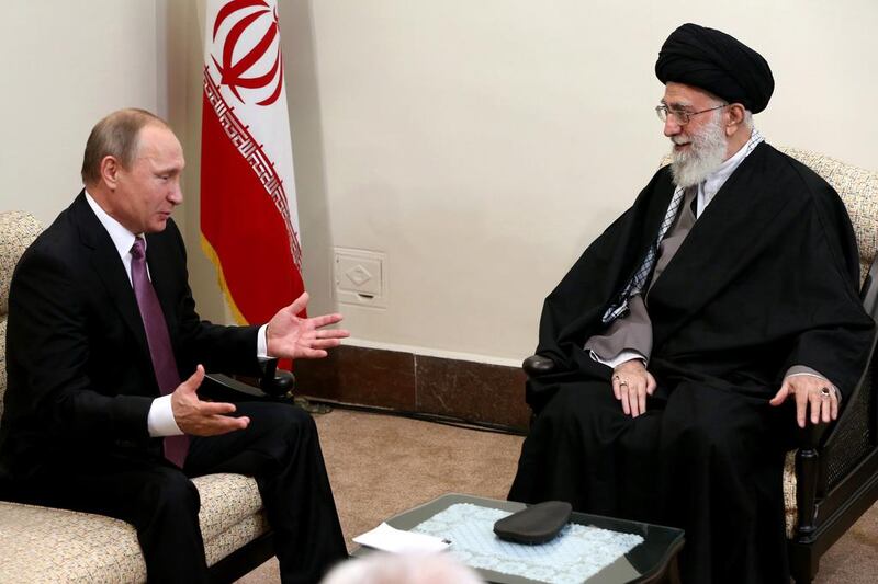 Iran and Russia have deepened their strategic relationship over the past decade. AFP