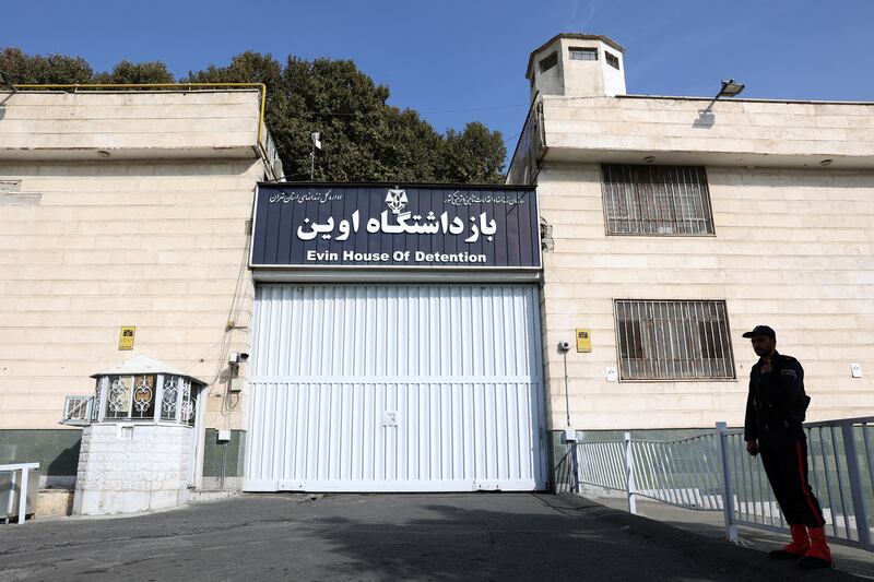 A Swedish man identified as EU official Johan Floderus by The New York Times is detained at Tehran's Evin prison. Reuters