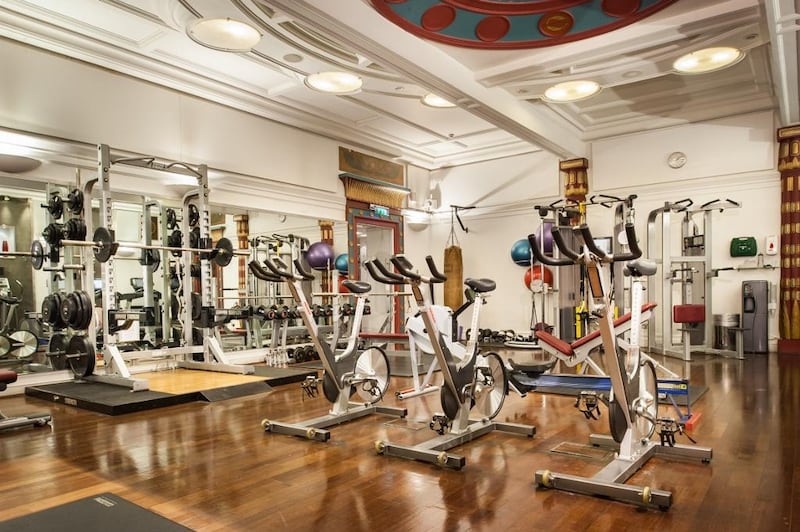 The fitness centre.