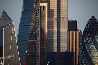 Skyscrapers in The City of London financial district are seen in London. Businesses across the UK have spent this week analysing the implications of the 1,240-page deal agreed by the EU and the UK on Christmas Eve. Reuters