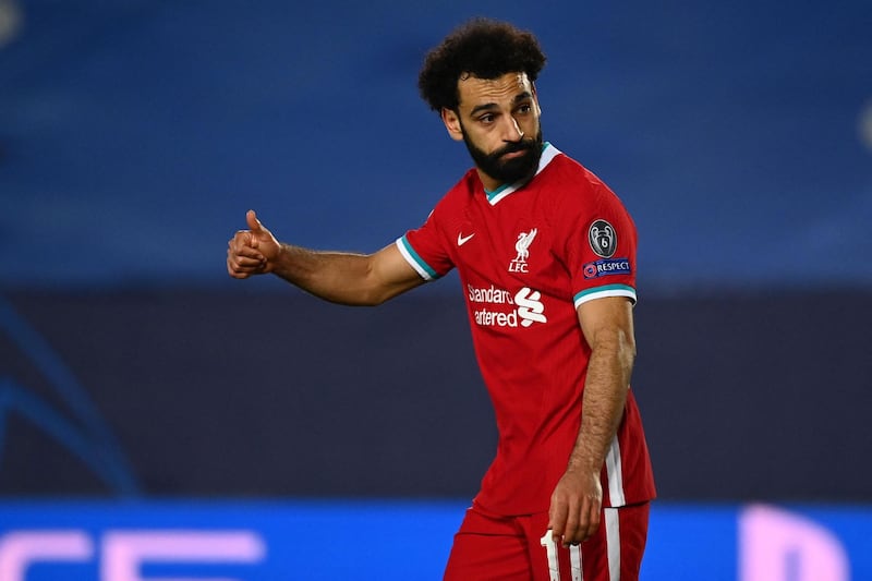 Mohamed Salah - 6: The Egyptian hardly touched the ball for 51 minutes but took his chance and scored when the opportunity arose. He tried his best to eke out another goal but was starved of service. AFP