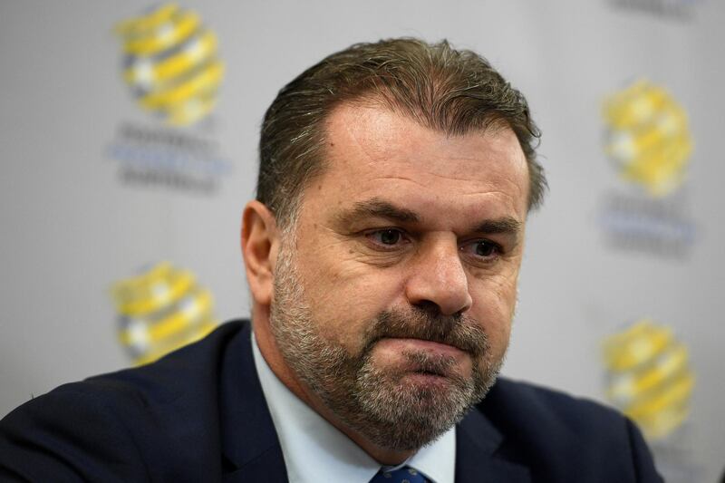 Socceroos head coach Ange Postecoglou speaks during a news conference to announce his resignation in Sydney, Australia November 22, 2017.   AAP/Dan Himbrechts/via REUTERS  ATTENTION EDITORS - THIS IMAGE WAS PROVIDED BY A THIRD PARTY. NO RESALES. NO ARCHIVE. AUSTRALIA OUT. NEW ZEALAND OUT.