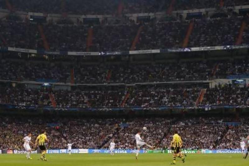 Real Madrid's support was unable to galvanise their side to success.