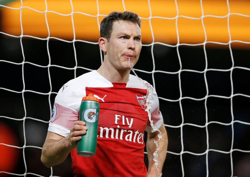Stephan Lichtsteiner: Arsenal's Swiss right-back was a pale imitation of the uncompromising defender who won multiple Serie A titles at Juventus. Reuters