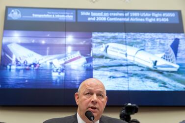 Federal Aviation Administration administrator Stephen Dickson testified before the House Transportation Committee hearing about the Boeing 737 MAX 8. EPA