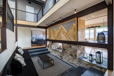 This renovated home is an ideal getaway for a mountain stay in Virginia. Photo: Downtown Creative / Airbnb