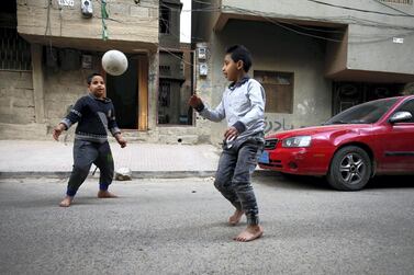 Children play in Sanaa, Yemen. Courtesy Reuters 