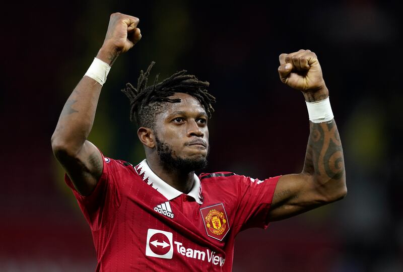 Fred 9 - Smart ball forward to Antony on six minutes and then had a shot tipped over 30 seconds later. Even better pass to Rashford on 20. Heavily fouled soon after as Spurs realised he was their biggest threat. His deflected shot put United ahead after 46. And what a celebration. Beautiful ball to Rashford on 58. Involved in the second. Six shots on target. Yes, you read that right. EPA